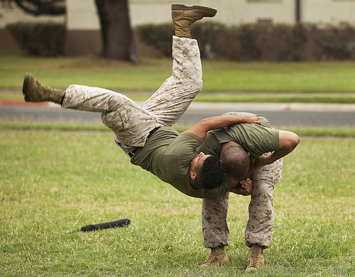 Top-level Marine instructors use martial arts workshop to renew, re-certify ethical warriors [Image 3 of 3] / dvids